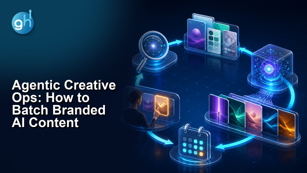 Agentic Creative Ops: How to Batch Branded AI Content — Growthub workflow banner